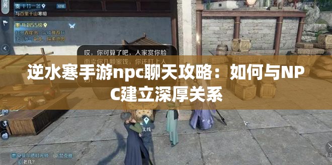 逆水寒手游npc聊天攻略：如何与NPC建立深厚关系