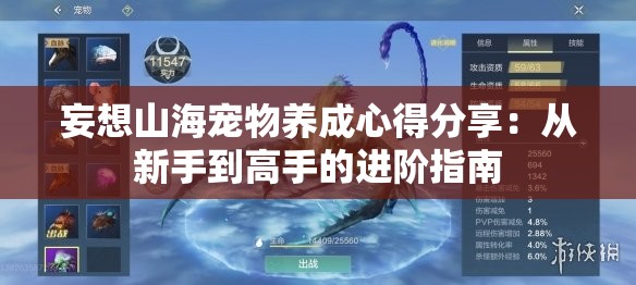 妄想山海宠物养成心得分享：从新手到高手的进阶指南